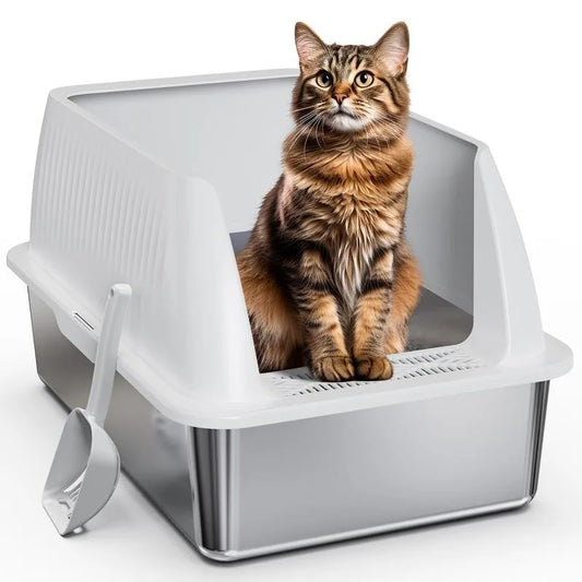 Cat toilet in the form of a box - comfortable and hidden
