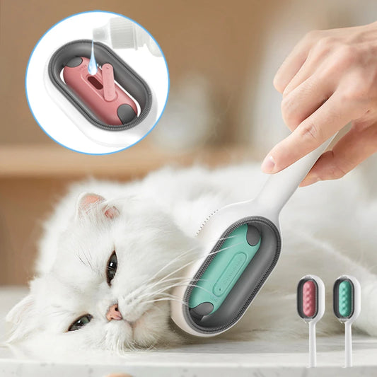 4 In 1 Pet Grooming Brush Cleaning Massage